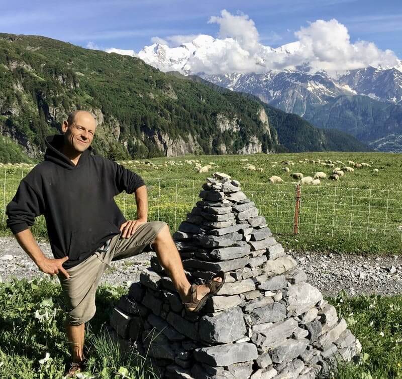 Guillaume Bottolier-Curtet, protecteur de troupeau en alpage au pays du Mont-Blanc
